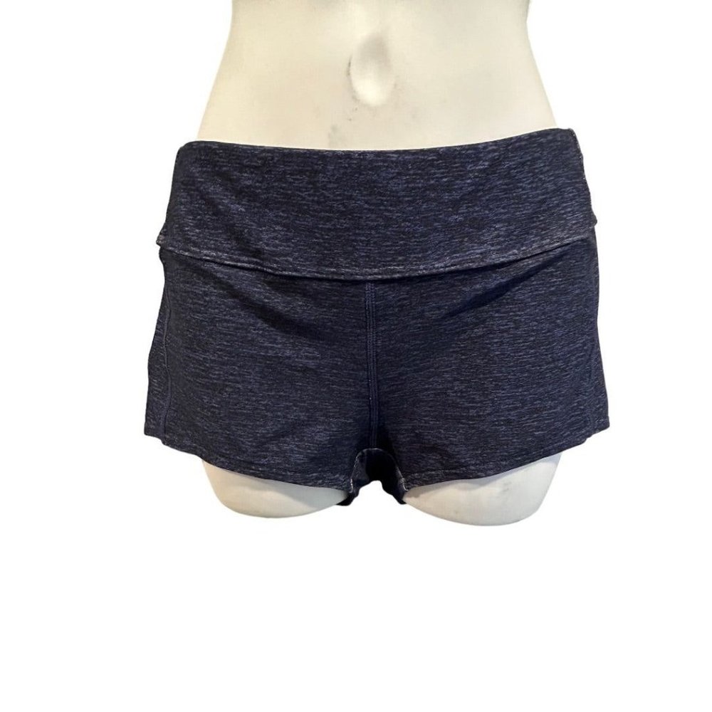 8 Tyr Women's New Swim Shorts 50+ UPF Blue Lapped Boyshort